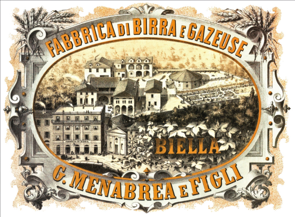 Menabrea brewery drawing 19thC