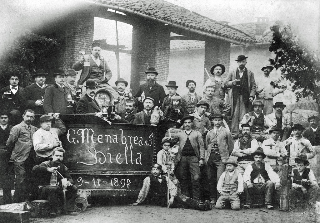 A Menabrea staff photo from 1897