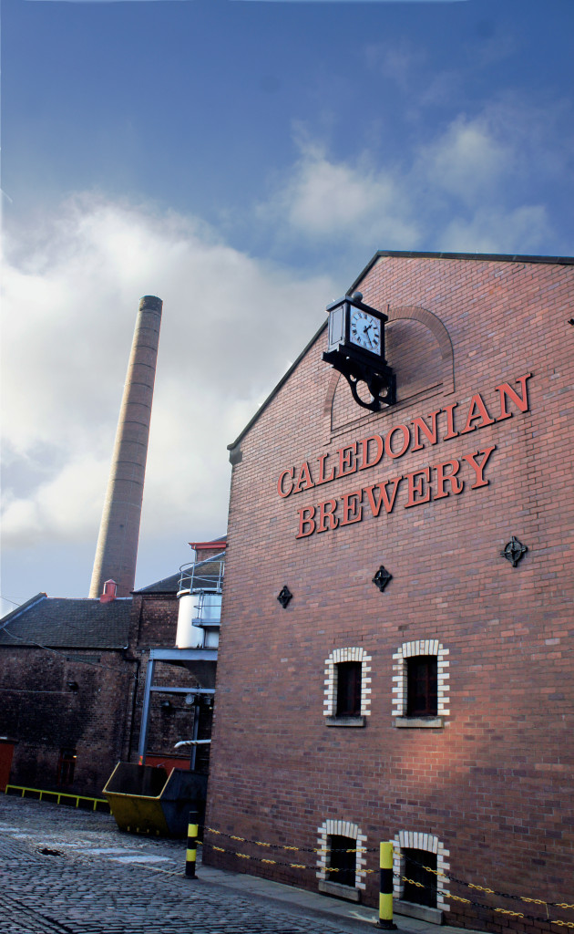 Caledonian brewery, Edinburgh, 2015