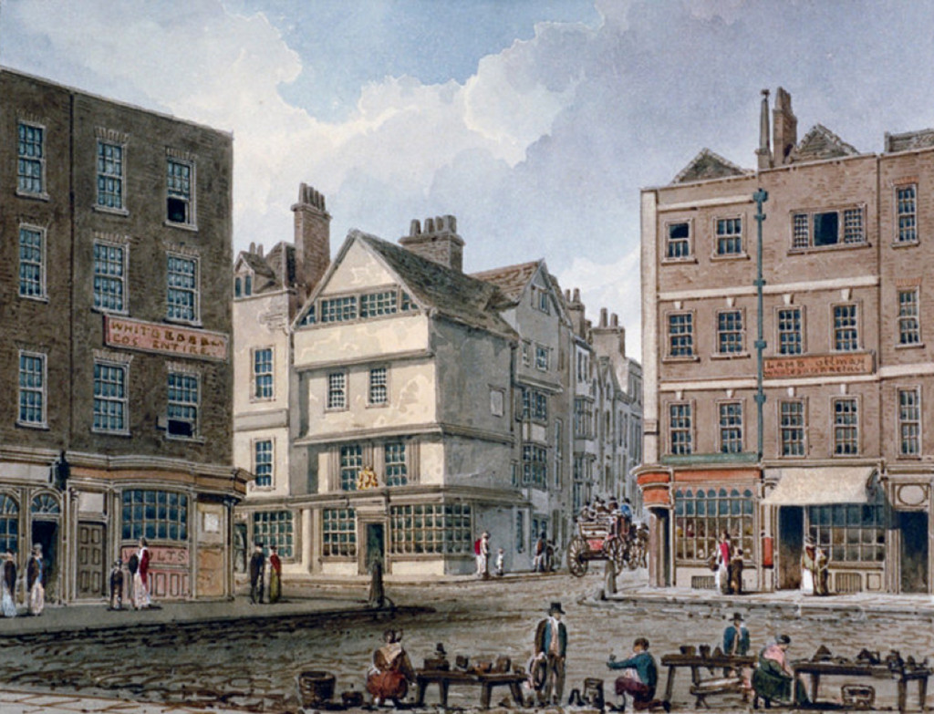 Gray's Inn Lane around 1810 or 1820