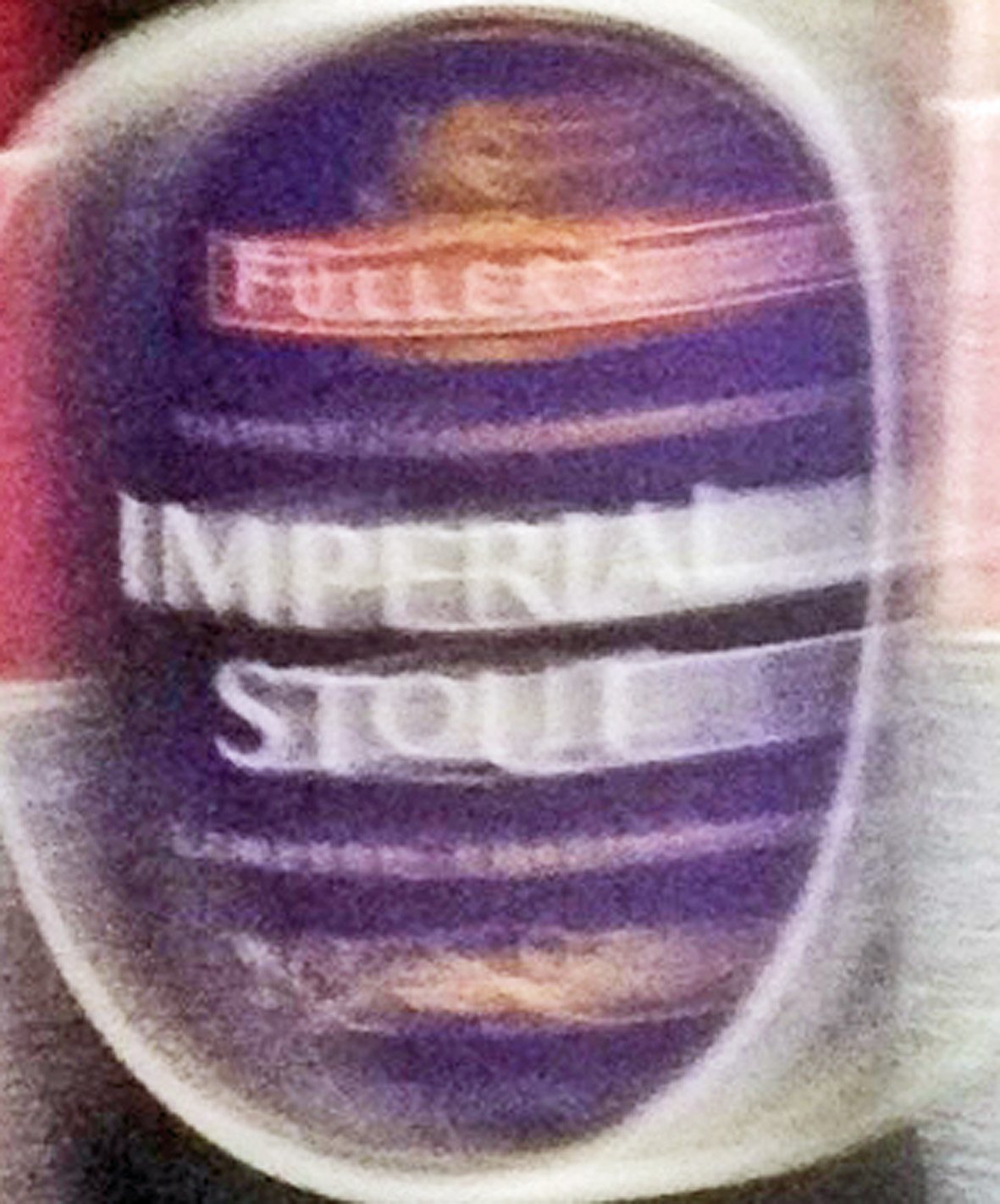 Imperial stout blurred