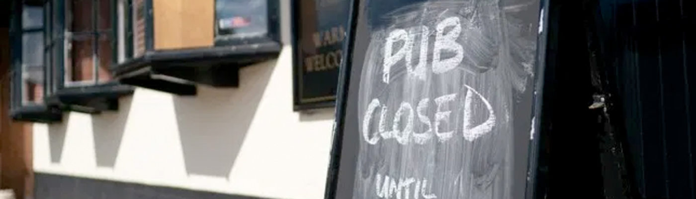Closed pub